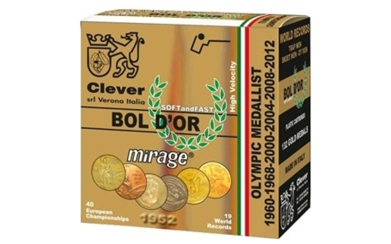 Clever Clever mirage bol d'or 12ga 2-3/4dr 1oz #8 250/case