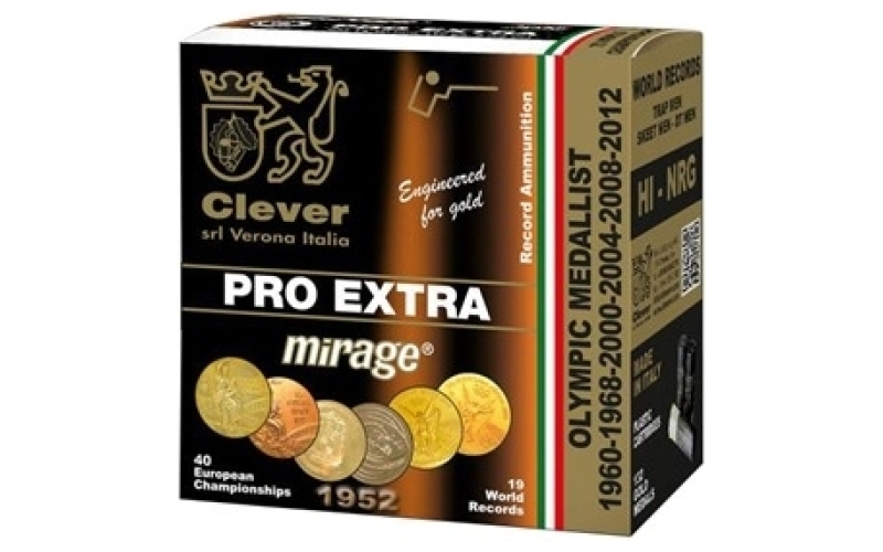 Clever Clever mirage pro extra 12ga max dr 1oz #7.5 250/case