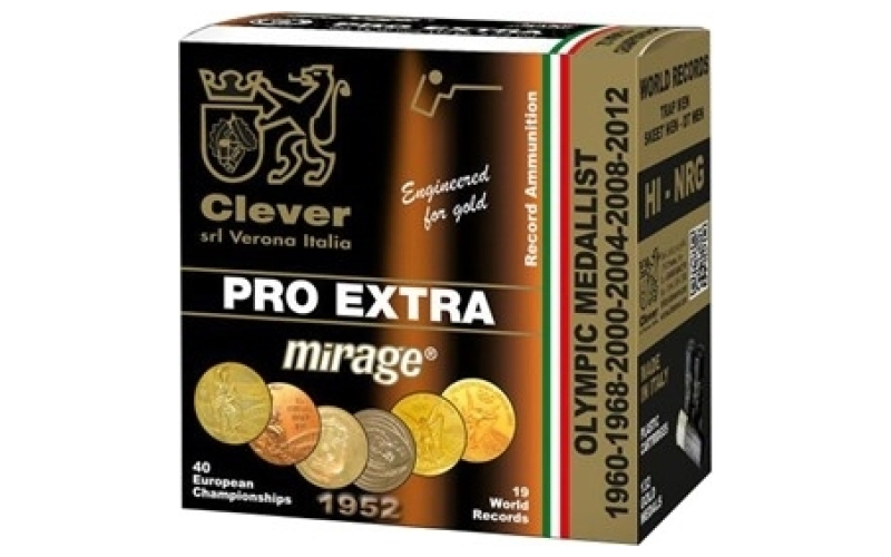 Clever Clever mirage pro extra 12ga max dr 1oz #8 250/case