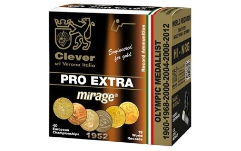 Clever Clever mirage pro extra 12ga max dr 1oz #7.5 250/case