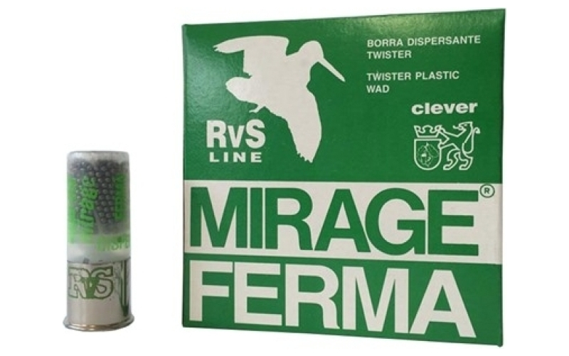 Clever Mirage rvs magic 12ga. 1 1/8oz  hdcp 8, 1250fps, 22mm brass