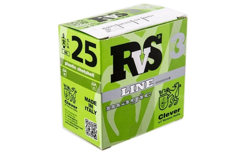 Clever Mirage rvs magic 12ga 1-1/8oz 2-3/4dr 7.5 1145fps 22mm brass
