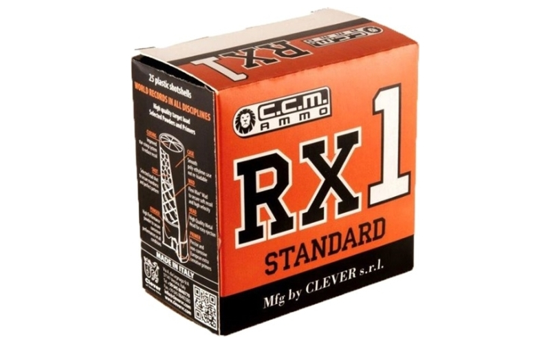 Clever Clever standard rx1 12ga 3dr 1-1/8oz #7.5 (cmrx112h75)