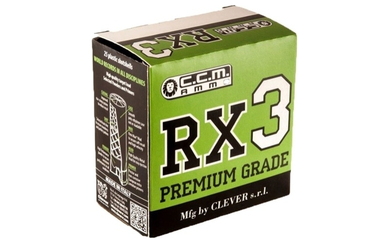 Clever Clever premium rx3 12ga max 1-1/8oz #7.5 (cmrx312hsc75)