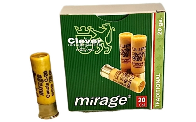 Clever T3 heavy field 20ga 1 oz max dram #7.5