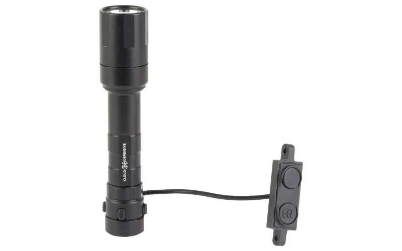 Cloud Defensive REIN 3.0, 100,000 Candela, 1250 Lumens, Weapon Light, Includes (1) 18650 Rechargeable Battery, M-LOK Mount, Black REIN 3.0-DF-S-650 BLK