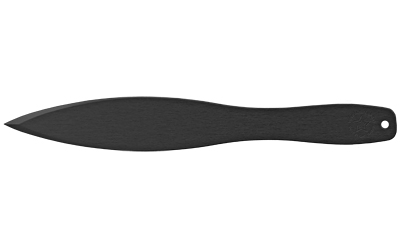 Cold Steel Sure Flight Sport, Fixed Blade Knife, Black, Plain Edge, Throwing Knife, 12" Overall Length, 1055 Carbon, Black Handle CS-80STK12Z