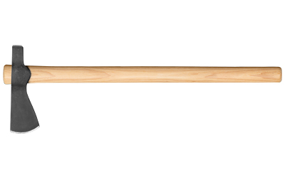 Cold Steel Trail Hawk, Axe, Silver, Plain Edge, 1055 Carbon, 22" Natural Wood Handle CS-90TH