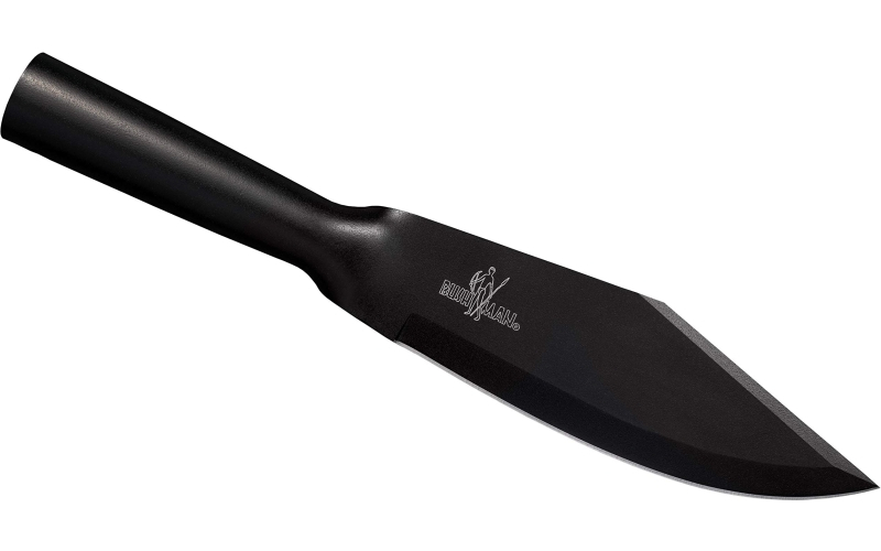 Cold Steel Bushman Bowie, Fixed Blade Knife, 7" Blade, Plain Edge, SK-5 High Carbon, Black Handle, Includes Secure-Ex Sheath with Ferrocerium Fire Steel CS-95BBUSK