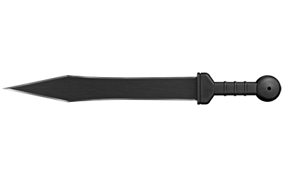 Cold Steel Gladius Machete, Machete, 18" Blade, Plain Edge, 1055 Carbon, Black with Black Handle, Includes Cor-EX Sheath CS-97GMS