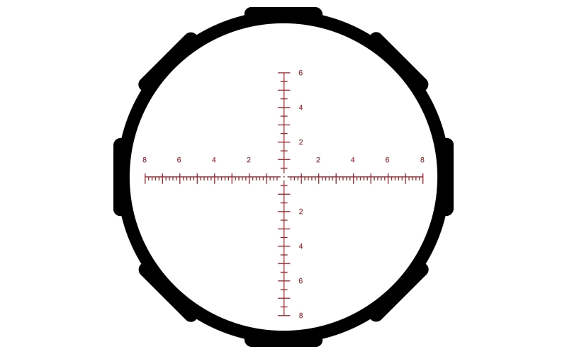 Crimson trace hardline pro rifle scope - 4-16x50mm 30mm ffp mr1-mil illum