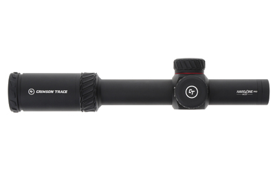 Crimson Trace Corporation CT Hardline Pro, 1-6X24mm Objective, Illuminated BDC Competition MOA Reticle, 30mm Main Tube, Matte Finish, Black 01-01100