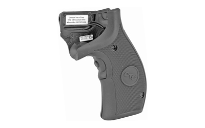 Crimson Trace Corporation Hi-Brite LaserGrip, Fits Compact Smith & Wesson K, L-Frame Round Butt, Rubber Overmold 01-1180