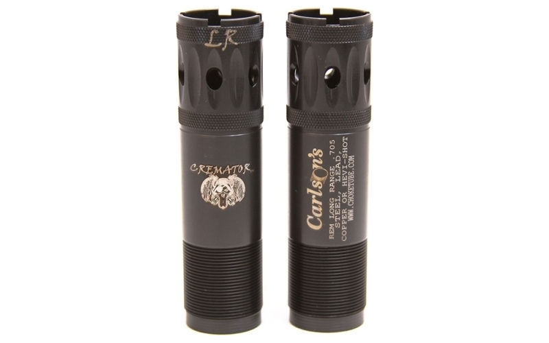 Carlsons Cremator ported choke tubes 12 ga remington blk