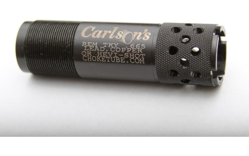 Carlsons ported choke tube 12ga rem turkey .665