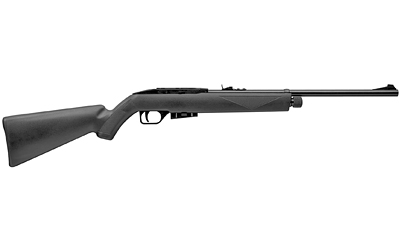 Crosman Model 1077, Air Rifle, .177 Pellet, 780 Feet Per Second, Black, Synthetic Stock, CO2 Powered, Fiber Optic Front and Adjustable Rear Sights, 12 Rounds, 1 Rotary Magazine, CO2 Not Included 1077