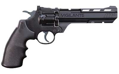 Crosman Vigilante, 177 Pellet, 5.9" Barrel, Black Finish, Synthetic Stock, Semi Automatic, CO2, 435 Feet Per Second CCP8B2