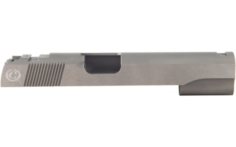 Caspian Carbon steel, bo-mar sight cut, 9mm