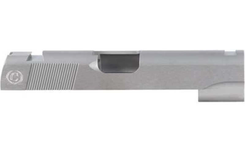 Caspian Commander, ss, low mount sight cut, 45 acp
