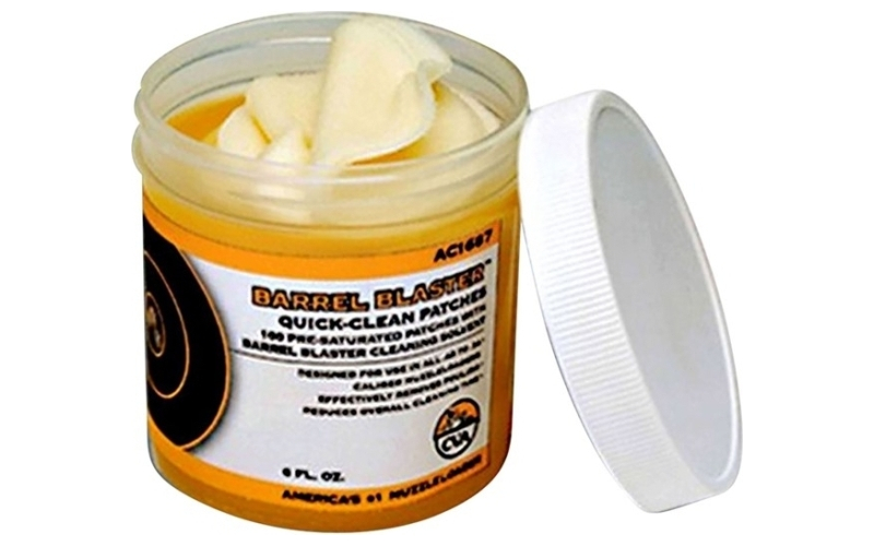 CVA Barrel blaster quick clean patches 100pk