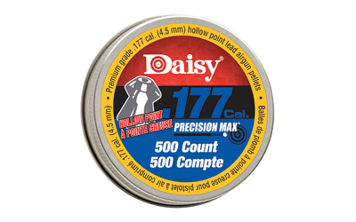 Daisy PrecisionMax Hollow Point Pellets, .177 Cal, 500 Per Tin 987780-406