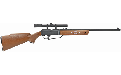Daisy Powerline 880 w/ Scope, Air Rifle, 177 Pellet/BB, 800 Feet Per Second, Black Color, Synthetic Stock, Single Shot 992880-603