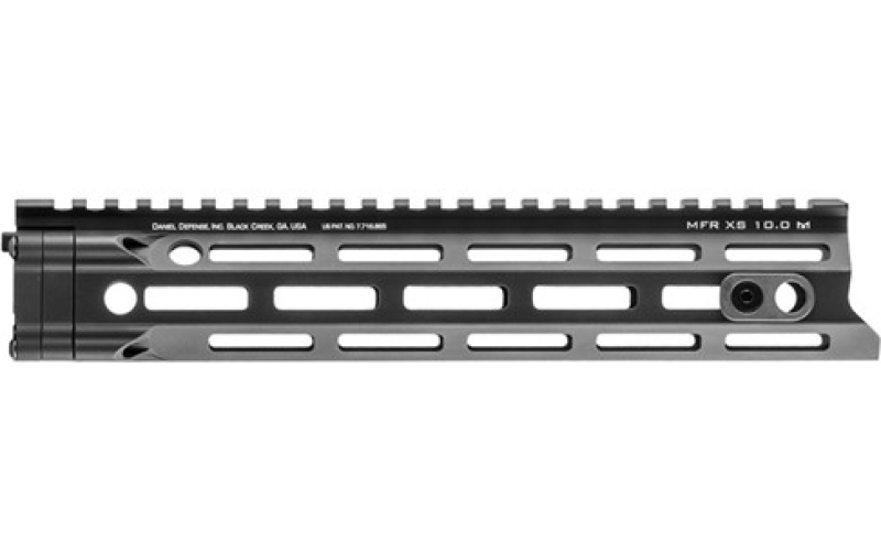 Daniel Defense Mfr  xs handguard free float aluminum 10'' black