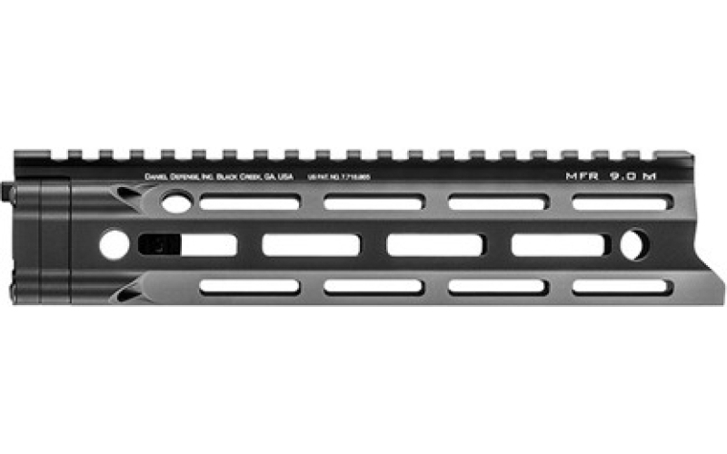Daniel Defense Mfr  xs handguard free float aluminum 9'' black