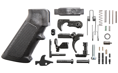 Daniel Defense Lower Receiver Parts Kit, 223 Remington/5.56 NATO, Black Finish 05-013-21007