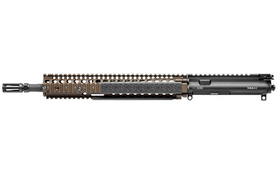 Daniel Defense M4A1 Upper Receiver, 223 Remington/5.56 NATO, 14.5" Barrel (16" OAL with Pinned Brake), Carbine-Length Gas System, 1:7 Twist, M4 12.0 Rail, Flat Dark Earth Finish, Fits AR-15 23-004-13150