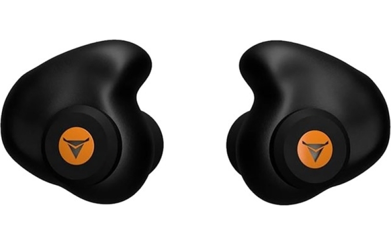 Decibullz Llc Custom molded percussive shooting earplug,  black
