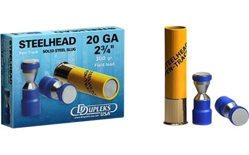 Ddupleks Usa, Inc. 20 gauge 2-3/4'' 300gr steel slug 5/box