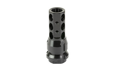 Dead Air Armament Key Mount, Muzzle Brake, 45 Caliber, .578X28, Nitride Finish, Black DA160