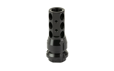 Dead Air Armament Key Mount, Muzzle Brake, 45 Caliber, 5/8X24, Nitride Finish, Black DA161