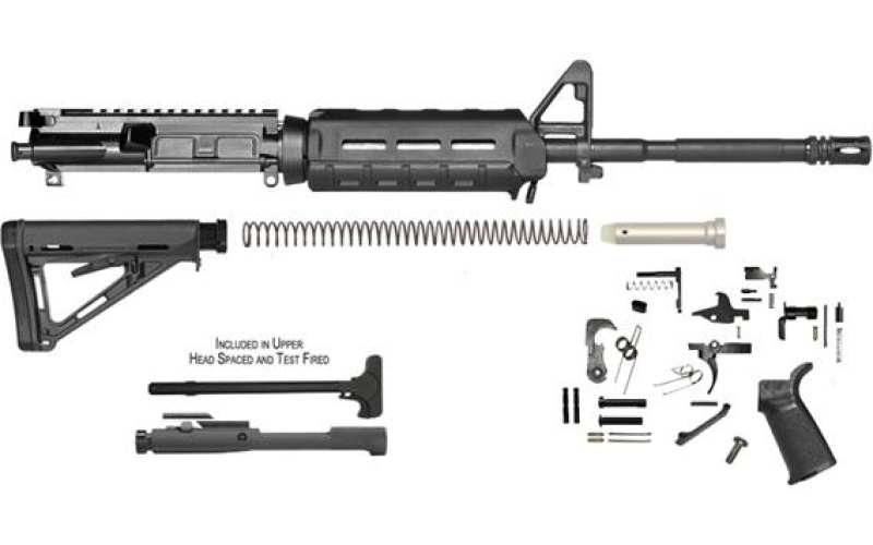 M4 rifle kit 5.56 16" 1-9" flat top moe mlok hg moe stk a2 fs & fh