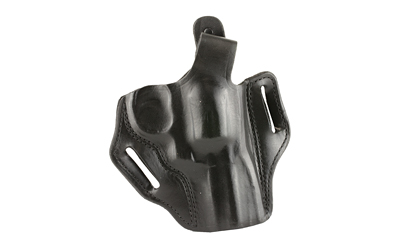 DeSantis Gunhide Thumb Break Scabbard Belt Holster, Fits 3" Colt Python, 3" Ruger GP100, 2 1/2-3" S&W L Frame, Right Hand, Black Leather 001BA33Z0
