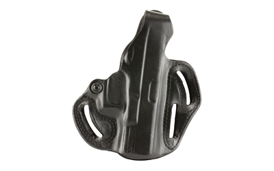 DeSantis Gunhide Thumb Break Scabbard Belt Holster, Fits Glock 19/19X/23/32/36/45, Right Hand, Black Leather 001BAB6Z0