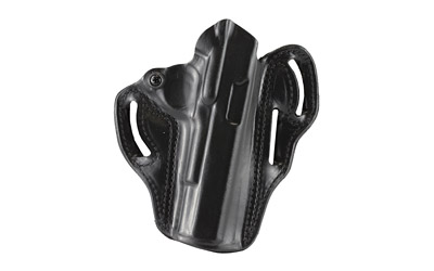 DeSantis Gunhide Speed Scabbard Belt Holster, Fits 1911 Government 5", Right Hand, Black Leather 002BA21Z0