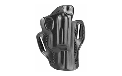 DeSantis Gunhide Speed Scabbard Belt Holster, Fits Taurus Judge 3" Barrel, Right Hand, Black Leather 002BAP5Z0