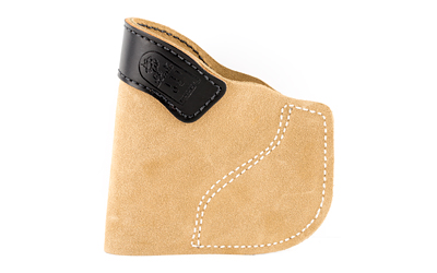 DeSantis Gunhide Pocket-Tuk Pocket Holster, Fits J-Frame 2.25", Bodyguard .38, Ruger LCR, Right Hand, Tan Leather 111NA02Z0