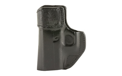 DeSantis Gunhide Inside Heat Inside the Pant, Fits Glock 43/43X, Right Hand, Black Leather 127BA8BZ0