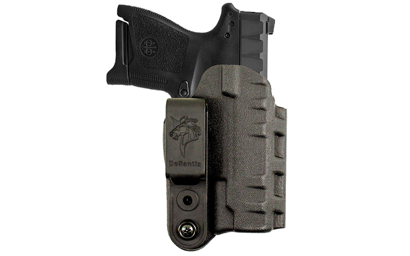 DeSantis Gunhide Slim-Tuk, Belt Holster, Fits Springfield Prodigy 4.25", Kydex, Ambidextrous, Black 137KJ7WZ0