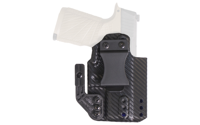 DeSantis Gunhide Persuader, Inside Waistband Holster, Fits GLOCK 19/45/23/32/19X, Right Hand, Polymer, Carbon Fiber Finish, Black 213KA1LZ0