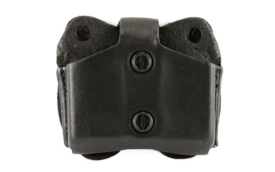 DeSantis Gunhide Double Magazine Pouch, Fits Most Single Stack 10MM/45 Caliber Magazines & Shield 9/40 Magazines, Ambidextrous, Black A01BJLLZ0