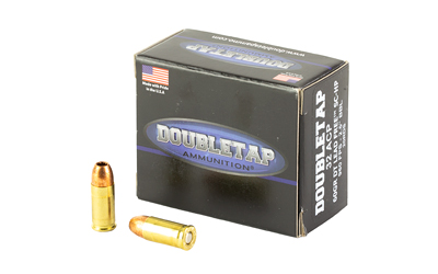 DoubleTap Ammunition Lead Free, 32 ACP, 60 Grain, Solid Copper Hollow Point, 20 Round Box 32A60X