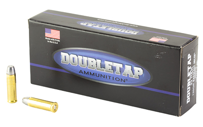 DoubleTap Ammunition Hardcast Solid, 32 H&R, 120 Grain, Wide Flat Nose Hard Cast, 20 Round Box 32HR120HC20