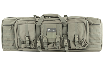 DRAGO GEAR 36" DOUBLE GUN CASE GRY