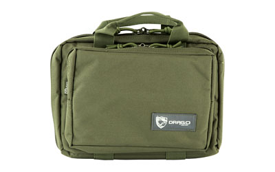 DRAGO GEAR DOUBLE PISTOL CASE GRN