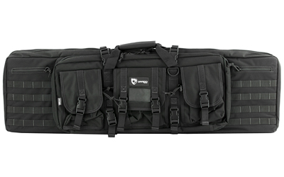 DRAGO GEAR 42" DOUBLE GUN CASE BLK