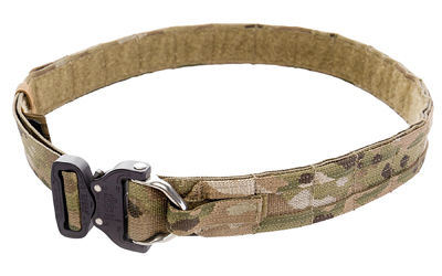 Eagle Industries Operator Gun Belt, Cobra Buckle D-Ring Attachment, Two Rows of Molle, Large 39"-44", Multicam R-OGB-CBD-MS-L-CCA